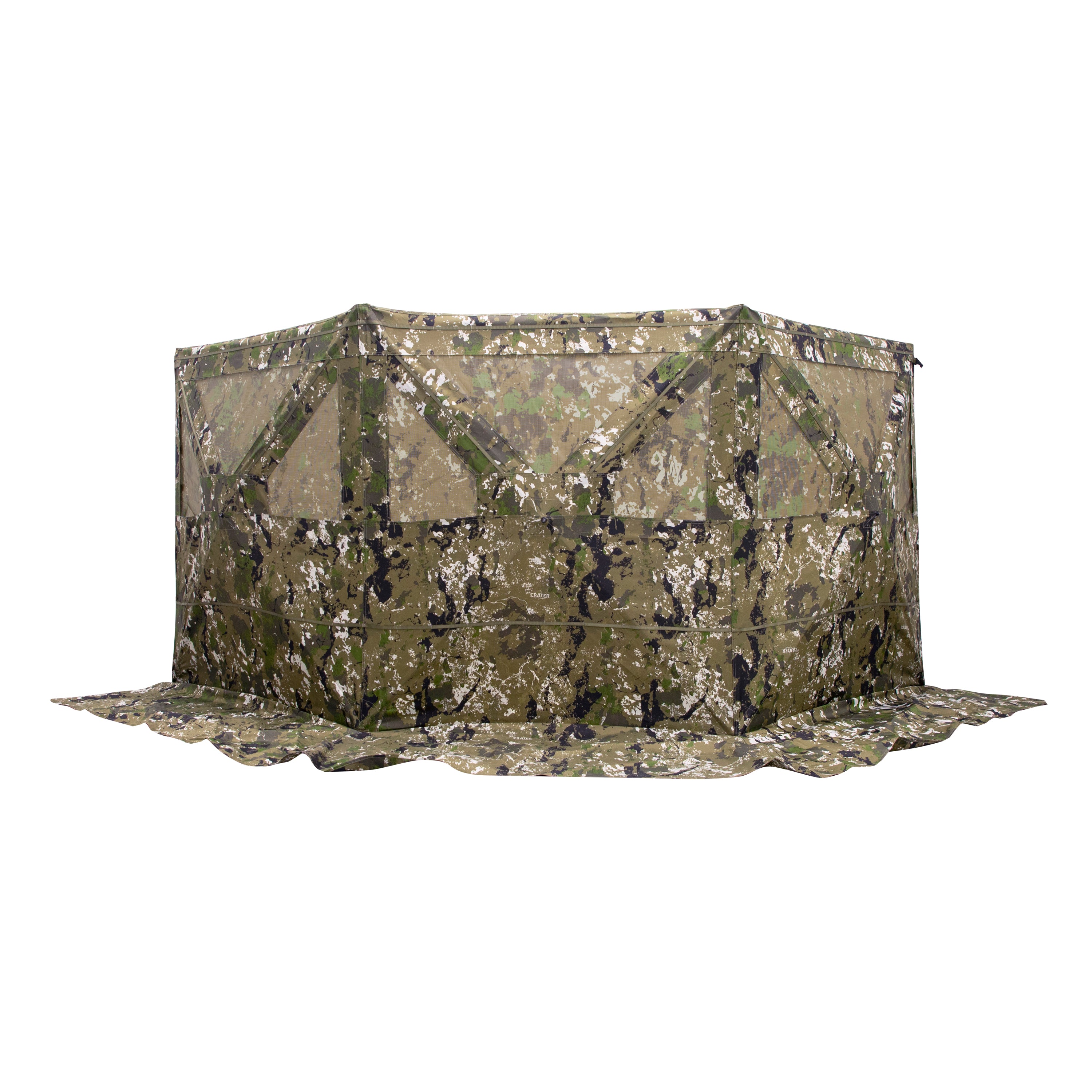 A・B・フロスト、「DUCK SHOOTING FROM A BLIND」 Hunting from a boat blind for our final duck hunt! Crushed
