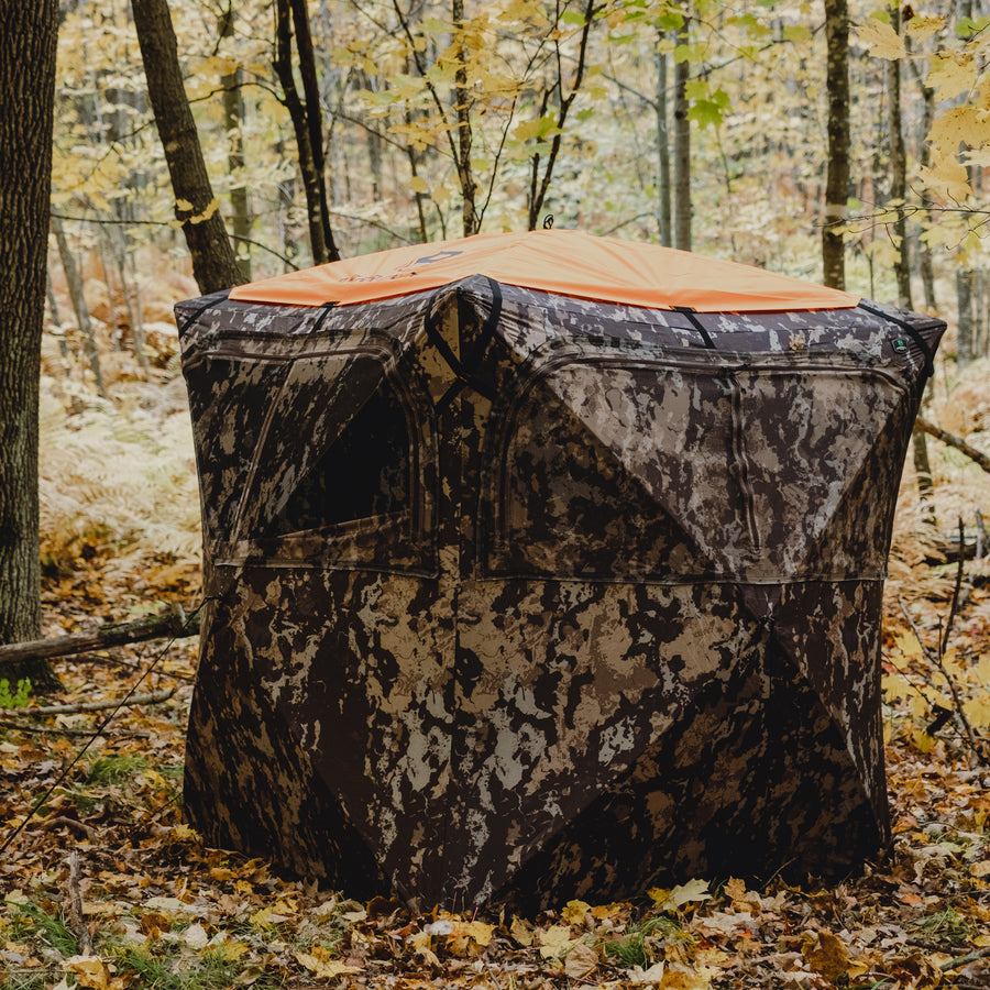 4-SIDED BLAZE ORANGE SAFETY CAP