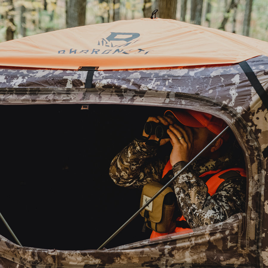 4-SIDED BLAZE ORANGE SAFETY CAP