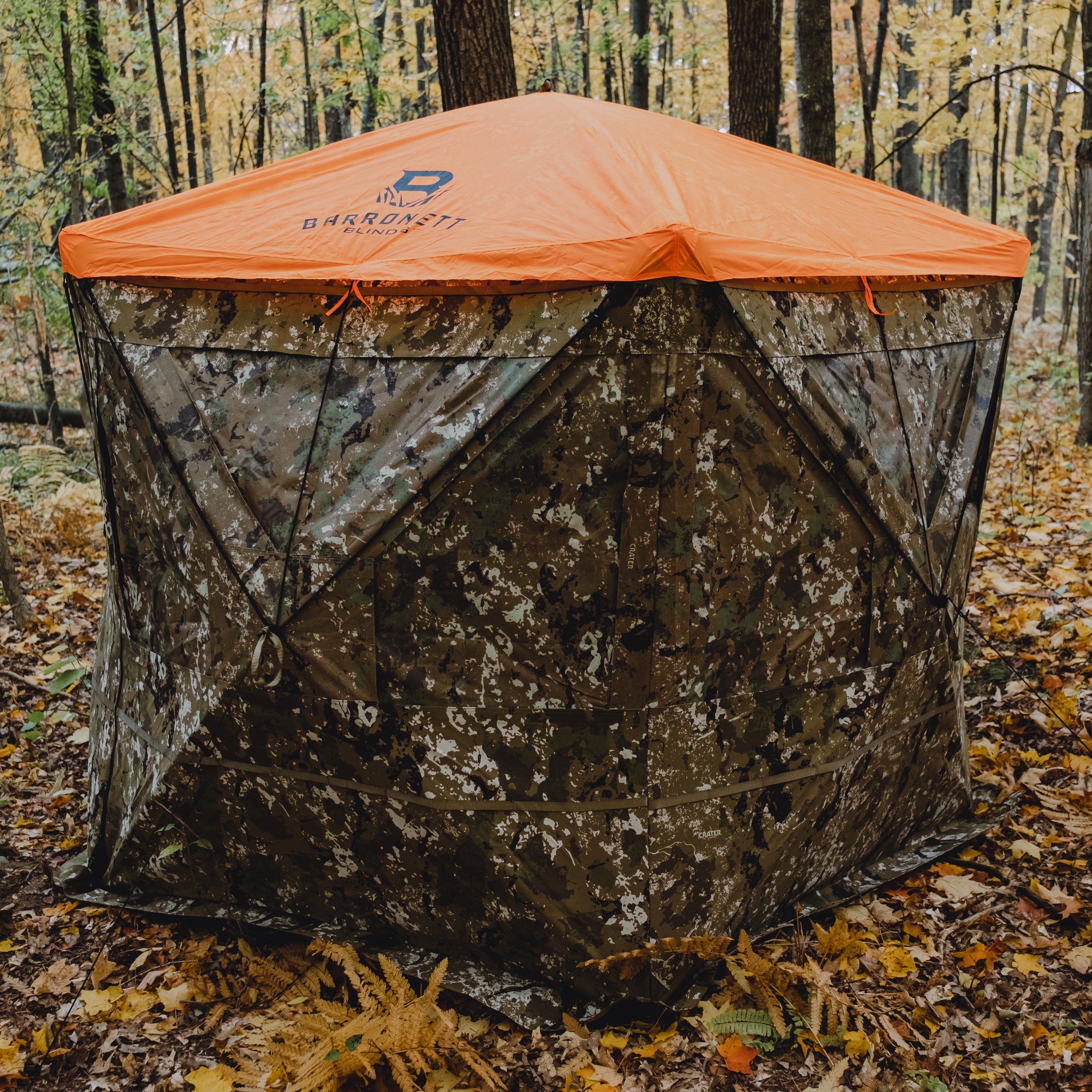 5-Sided Blaze Orange Safety Cap