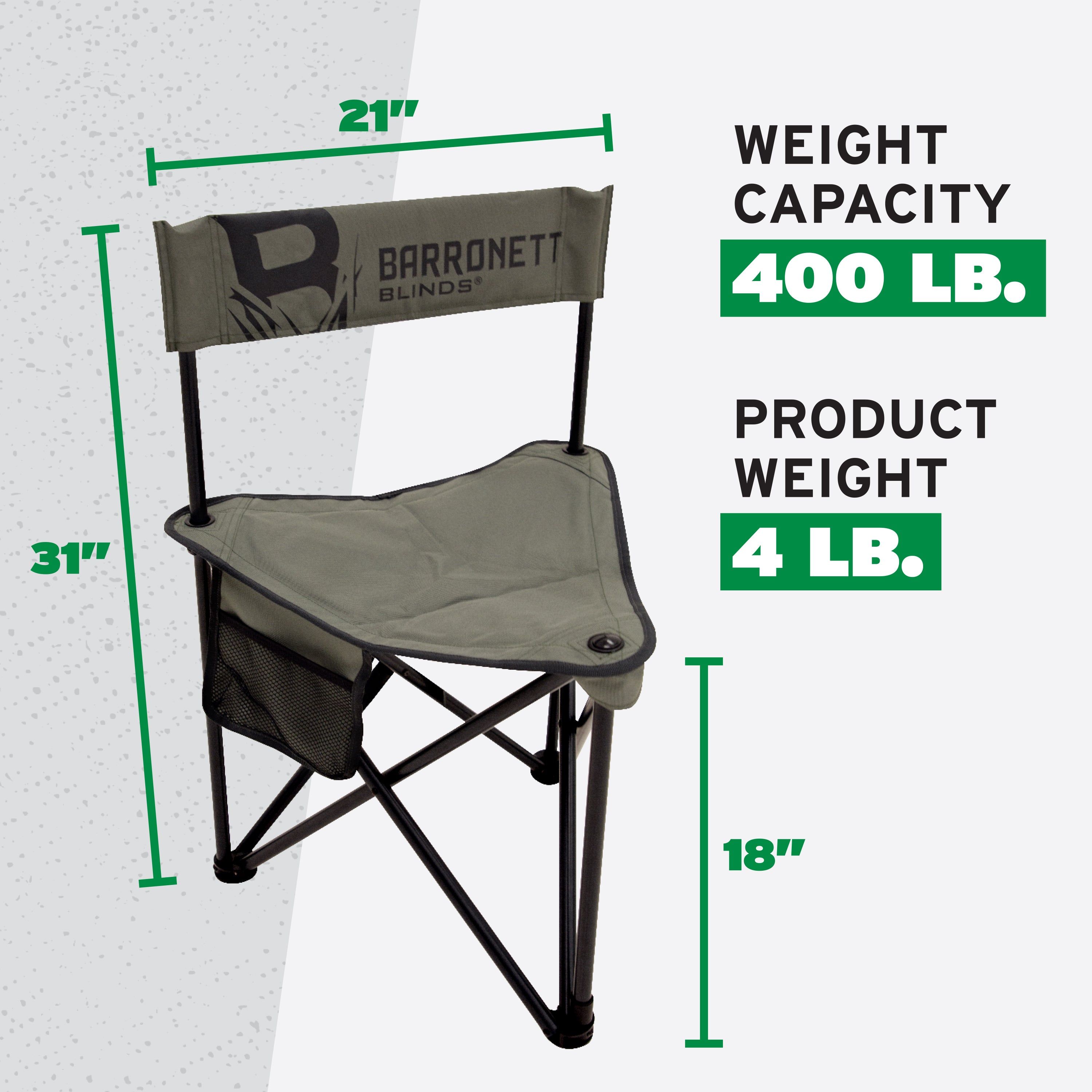 Aluminum XL Blind Chair