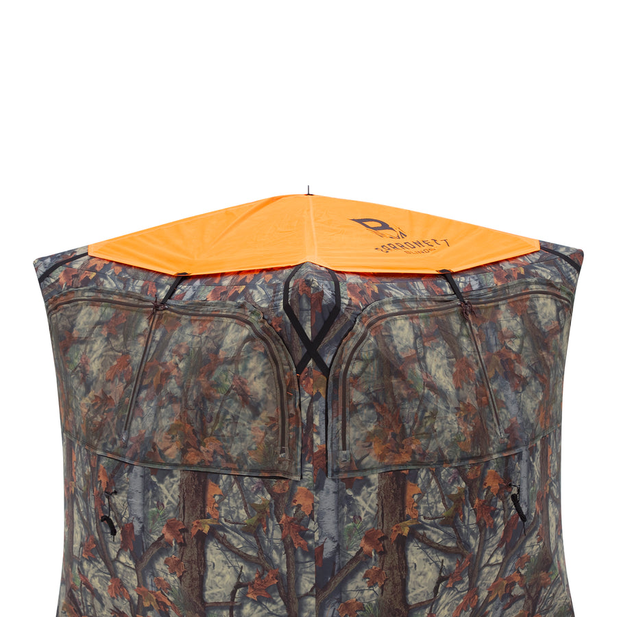 4-SIDED BLAZE ORANGE SAFETY CAP