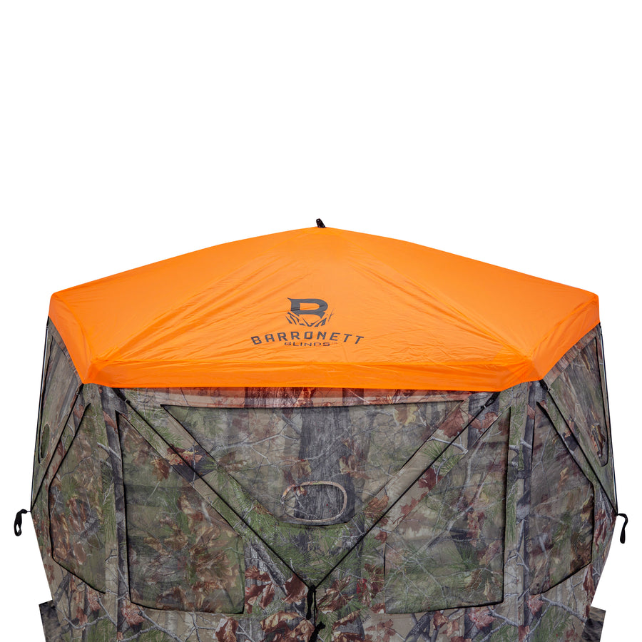 5-SIDED BLAZE ORANGE SAFETY CAP